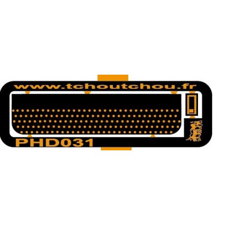 PHD31 : Marche pied + prise de charge 36*8.5 mm