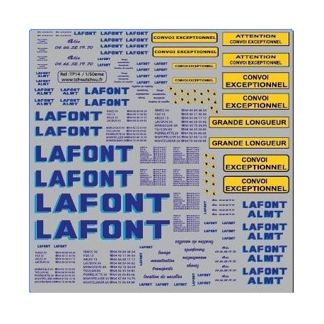 lafont et lafont almt- 1/50 - reservation