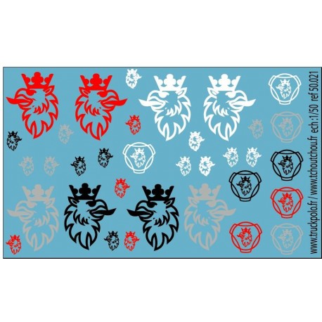 50.021 - grifon scania - 1/50eme