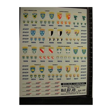 carpena blason de parrainages ref 89745 ech 1 87 e